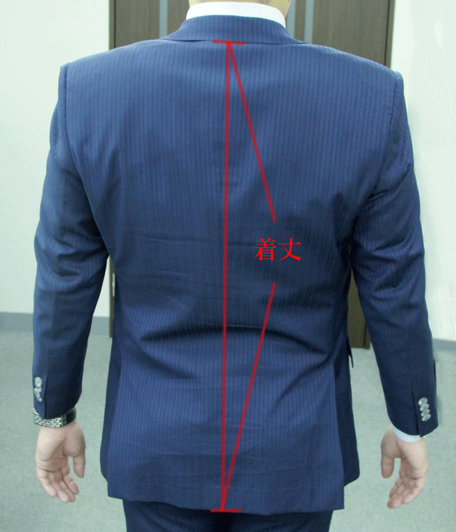 スーツに興味を持ち始めた人限定 着丈で押さえるべき４つのポイント